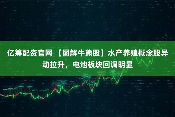 亿筹配资官网 【图解牛熊股】水产养殖概念股异动拉升,电池板块回调明显